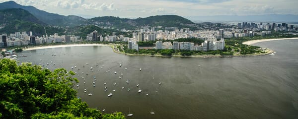 vue costière de Rio