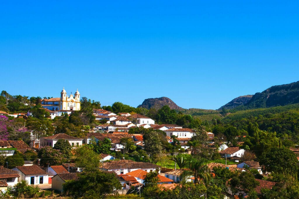 Village de Tiradente Minas Gerais Brésil