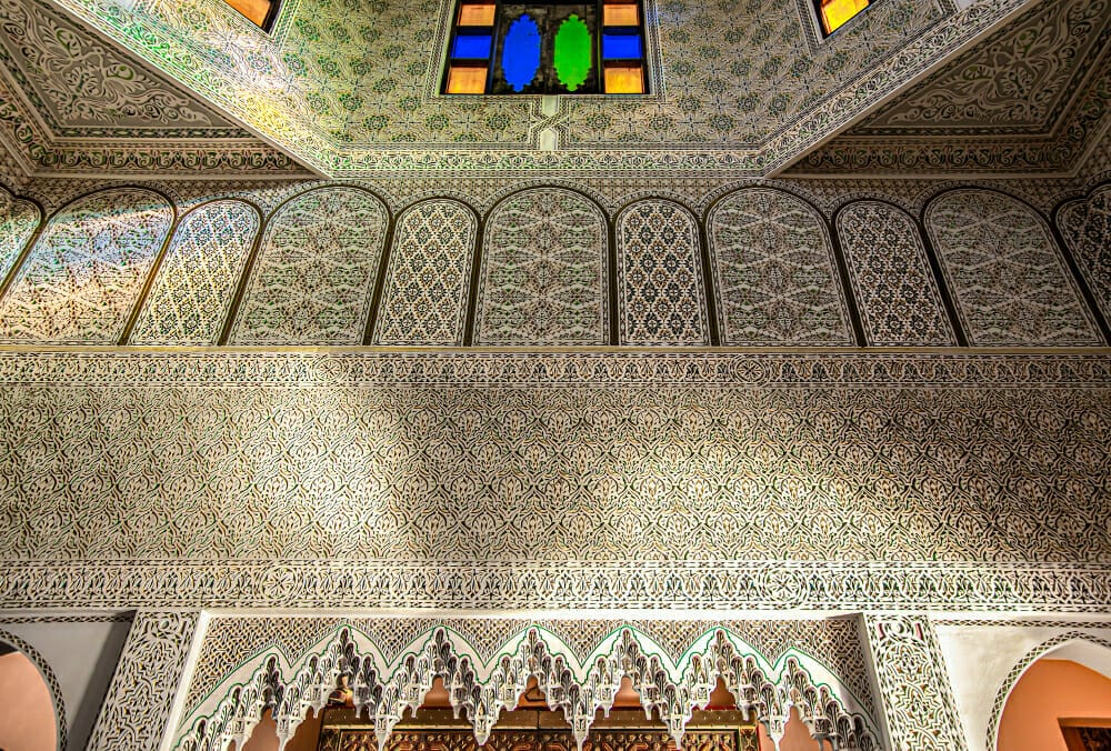 mosquée Hassan Pacha  vue intérieure