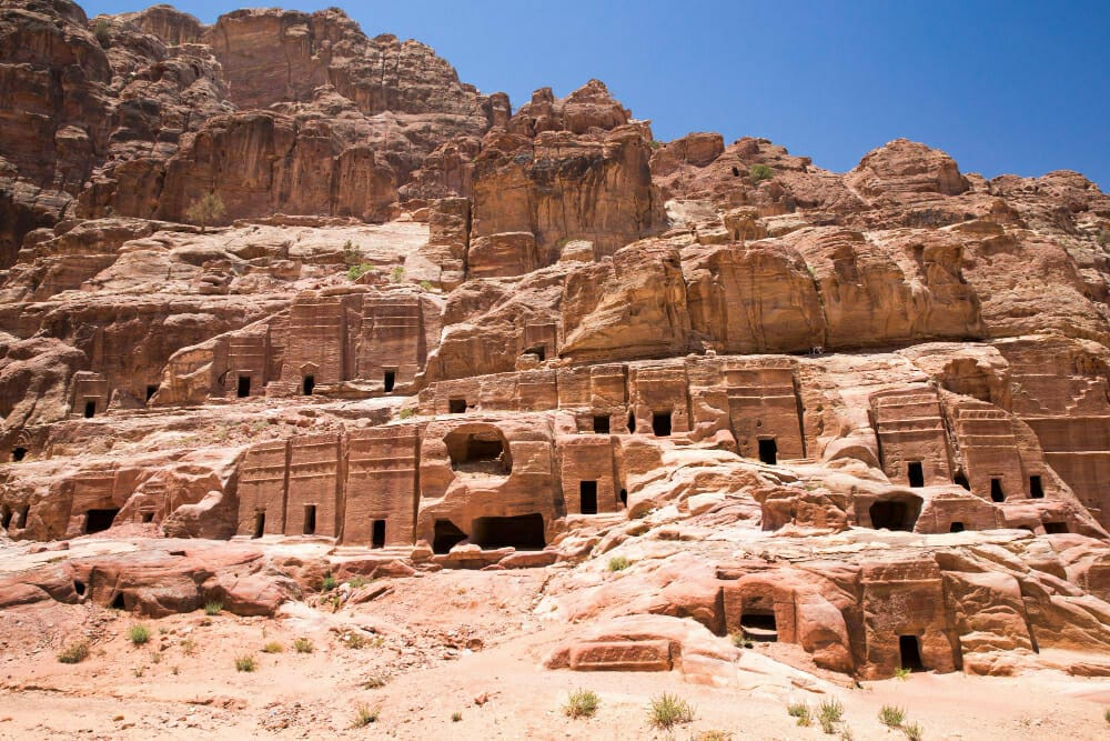 Jordanie : site archéologique de Pétra