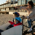 vélo cargo pour voyager avec ses enfants