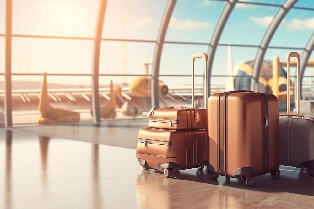 éviter les surcharges dans vos valises à l'aéroport en vérifiant le poids maximum de celle-ci avec un pèse bagage portable