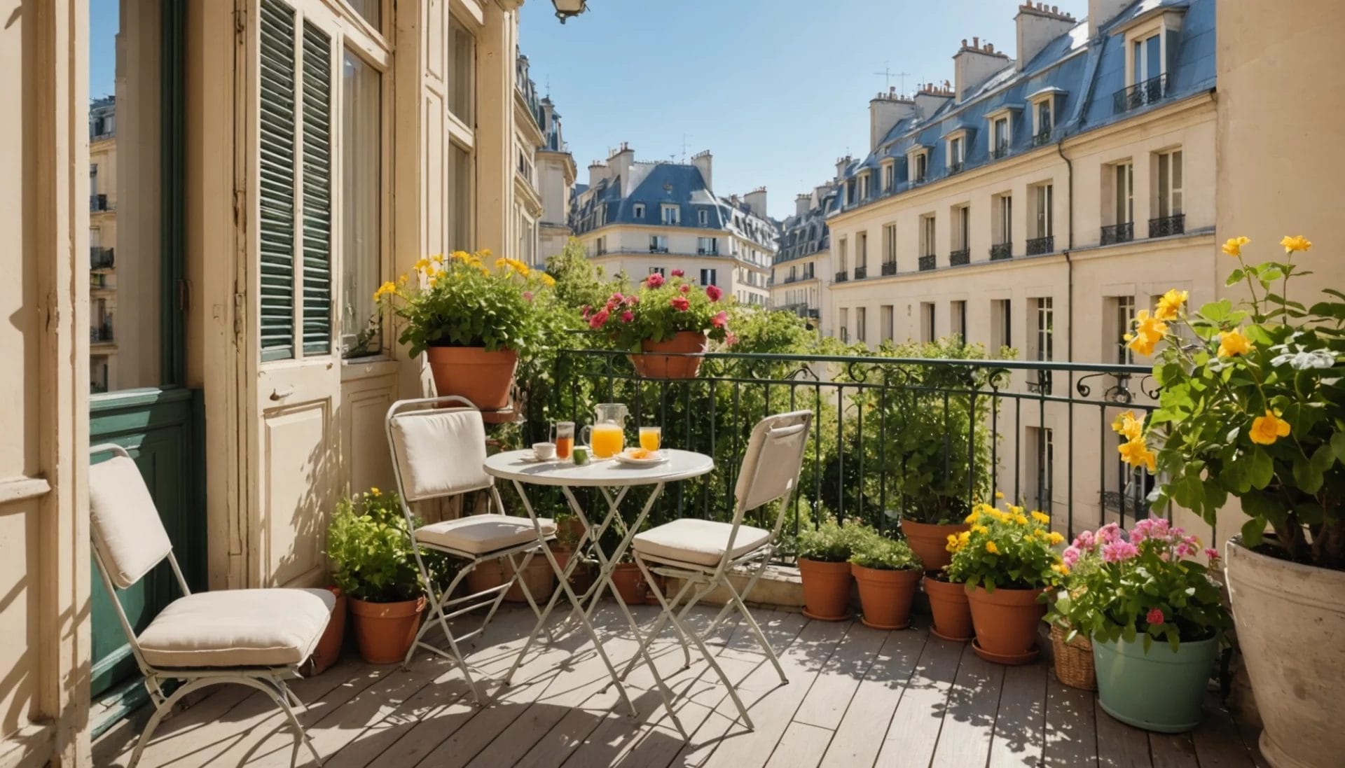 balcon appartement Paris