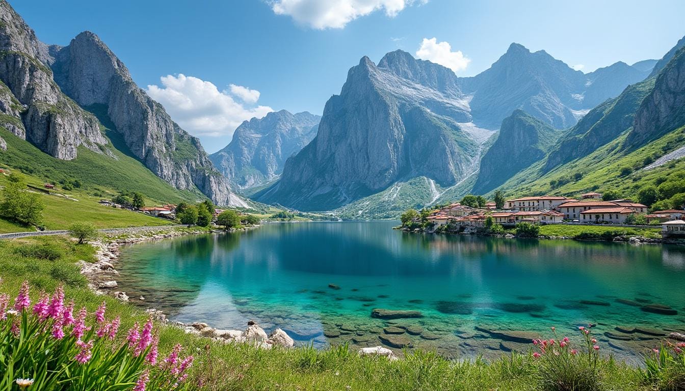 découvrez l'albanie, un bijou des balkans, avec ses paysages à couper le souffle, ses plages ensoleillées, sa riche histoire et sa culture chaleureuse. explorez ses montagnes majestueuses, son patrimoine architectural unique et profitez de la délicieuse cuisine locale. l'albanie vous attend pour une aventure inoubliable!