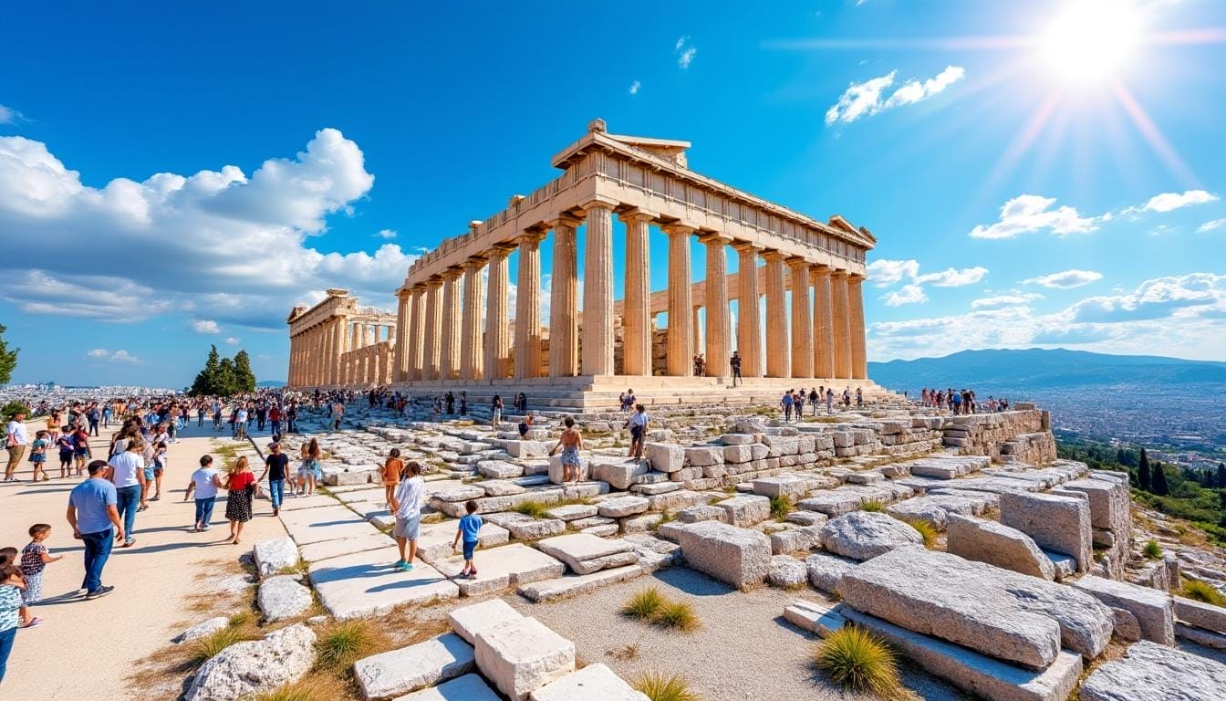 découvrez la beauté envoûtante de la grèce, un pays riche en histoire, culture et paysages à couper le souffle. explorez ses îles idylliques, ses sites archéologiques fascinants et savourez la délicieuse cuisine méditerranéenne.