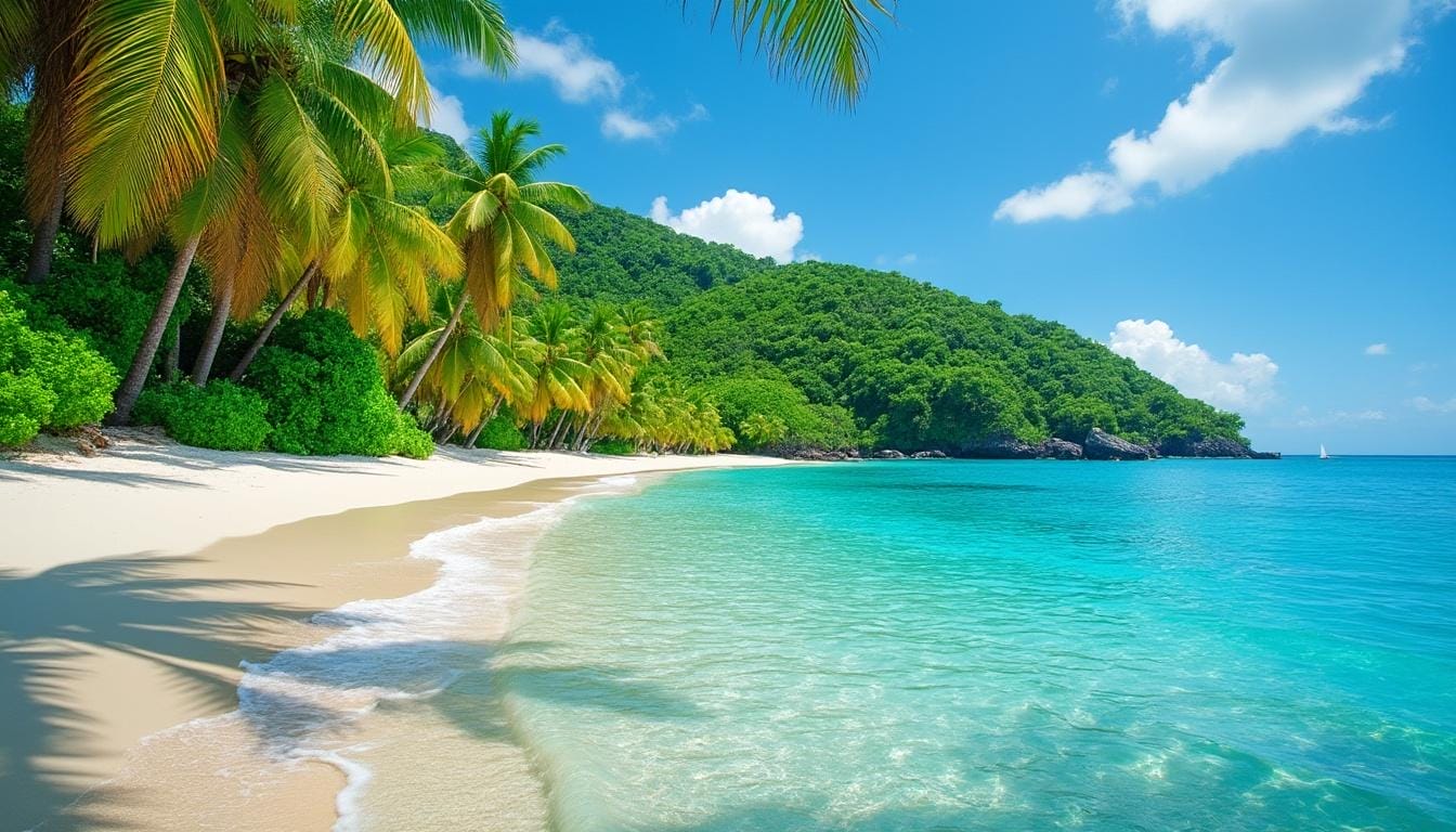 découvrez la beauté enchanteresse de la guadeloupe, une île paradisiaque des caraïbes, célèbre pour ses plages de sable blanc, ses paysages luxuriants et sa riche culture créole. explorez ses sites naturels, dégustez une cuisine savoureuse et plongez dans une ambiance chaleureuse.