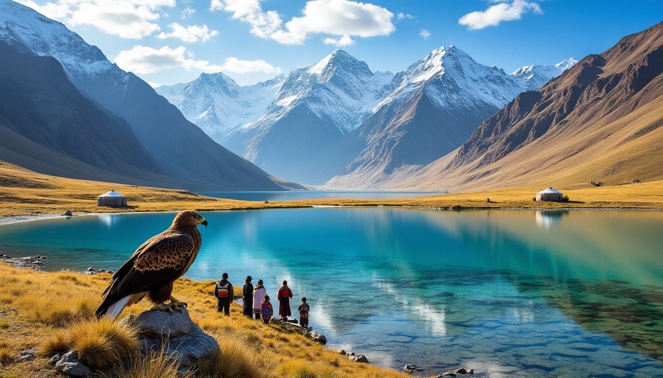 découvrez le kirghizistan, un pays d'asie centrale connu pour ses paysages montagneux à couper le souffle, sa riche culture nomade et ses traditions ancestrales. explorez les vastes steppes, les lacs cristallins et l'hospitalité chaleureuse de ses habitants. parfait pour les amoureux de la nature et les aventuriers en quête d'authenticité.