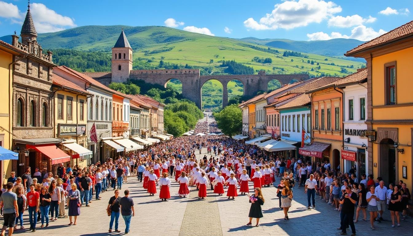 découvrez le kosovo, un pays aux paysages enchanteurs et à la riche histoire culturelle. explorez ses villes vibrantes, ses traditions uniques et son patrimoine historique fascinant, tout en savourant la délicieuse cuisine locale.