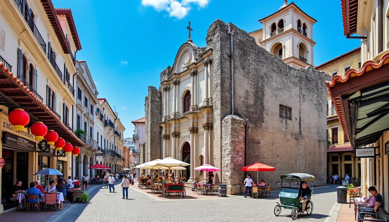 découvrez macao, un fascinant carrefour de cultures entre l'orient et l'occident. plongez dans son histoire riche, ses casinos scintillants, sa délicieuse cuisine fusion et ses sites emblématiques tels que les ruines de saint-paul. explorez cette destination aux mille facettes qui combine traditions anciennes et modernité éblouissante.