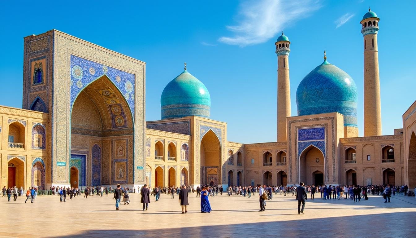 découvrez l'ouzbékistan, pays fascinant d'asie centrale, riche en histoire et en culture. explorez ses paysages époustouflants, ses villes anciennes comme samarcande et boukhara, et plongez dans la chaleur de son accueil traditionnel. préparez-vous pour une aventure inoubliable entre tradition et modernité.
