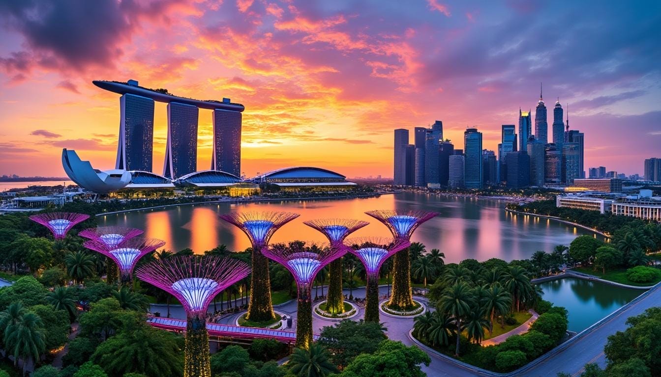 découvrez singapour, la cité-état dynamique où la modernité rencontre la tradition. explorez ses monuments emblématiques, goûtez à sa cuisine diversifiée et plongez dans sa culture fascinante. un voyage inoubliable au cœur de l'asie du sud-est vous attend !