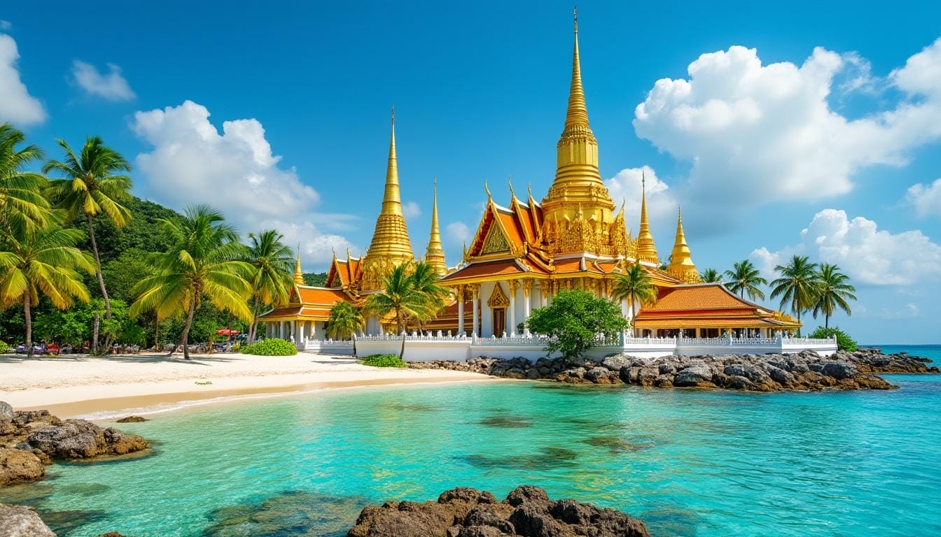 découvrez la magie de la thaïlande, un pays riche en culture, en paysages à couper le souffle et en saveurs délicieuses. explorez ses plages idylliques, ses temples majestueux et sa cuisine renommée. parfait pour une escapade inoubliable !