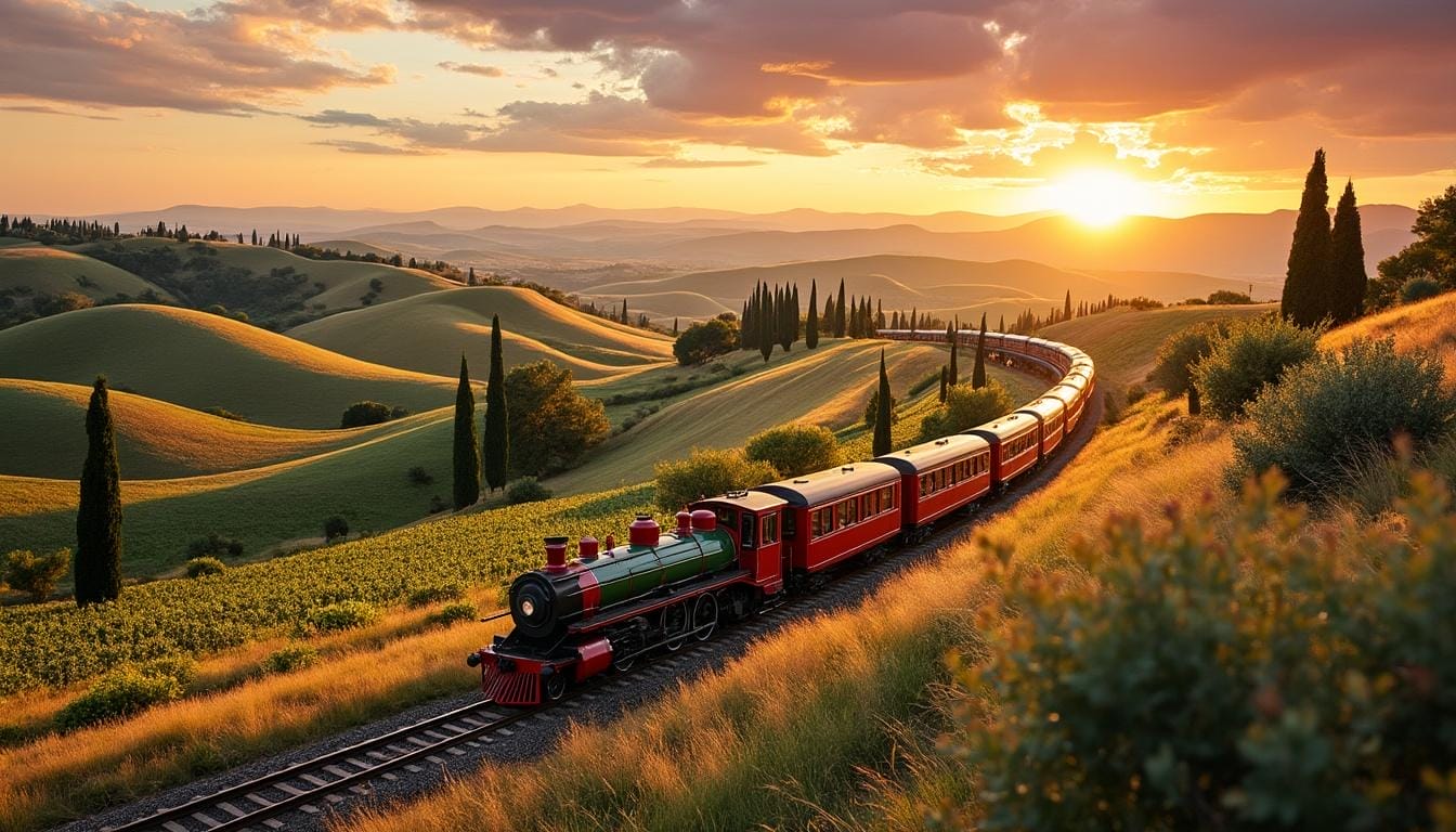découvrez la magie de l'italie à travers ses paysages pittoresques en voyageant en train. profitez d'une expérience unique, alliant confort et aventure, et explorez des villes emblématiques comme rome, florence et venise. ne manquez pas cette façon inoubliable de découvrir le riche patrimoine culturel et naturel de la péninsule italienne.